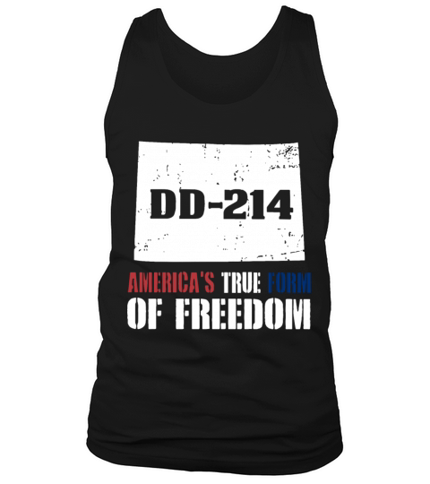 America s True Form Of Freedome Dd 214 Veteran Men's Tank Top