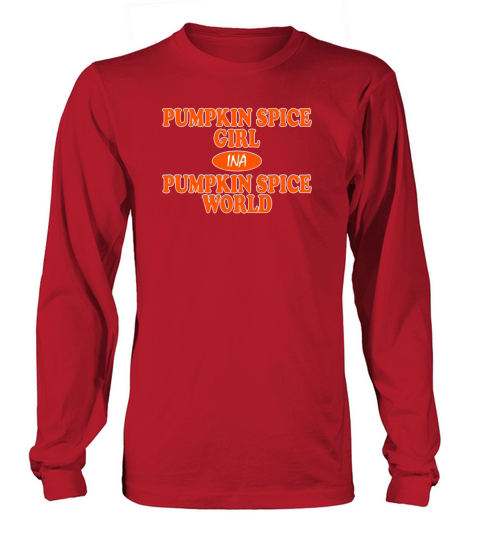 Pumpkin Spice GIRL Men's Long Sleeve