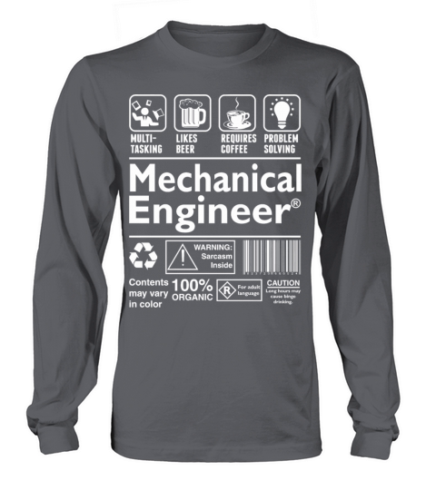 Mechanical Engineer Men's Long Sleeve