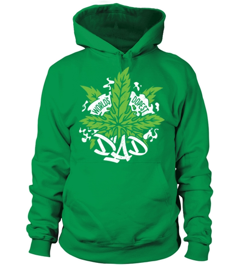 Worlds Dopest Dad Father Weed 420 Stoner Gift Women's Hoodie