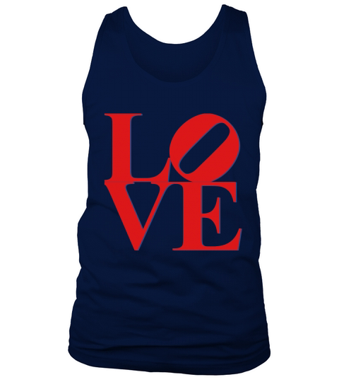 Love Park Philadelphia Sign - Womens T-Shirt Tank Top Unisex
