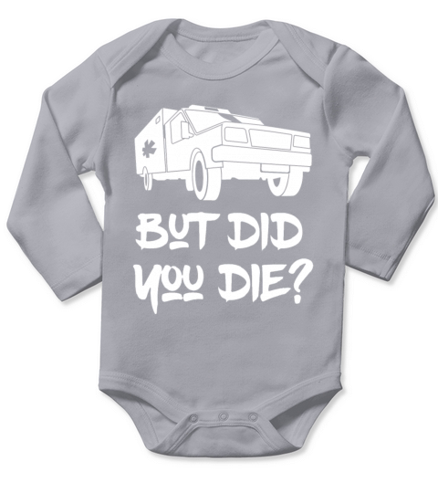 Paramedic EMT Ambulance First Responder Long Sleeve Baby One-Piece