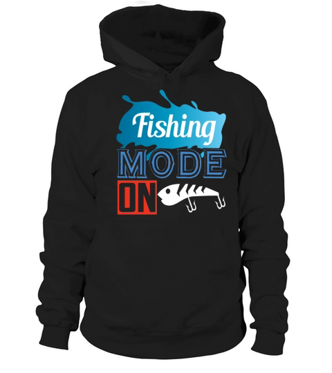 Fishing mode on - gift trout catfish angling Women's Hoodie