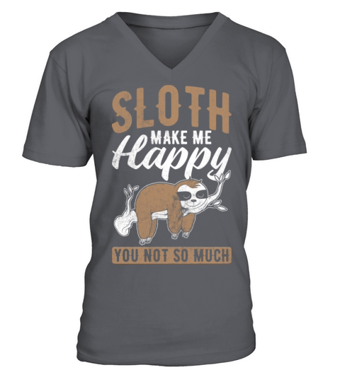 Sloth Animal Men's V-Neck T-shirt