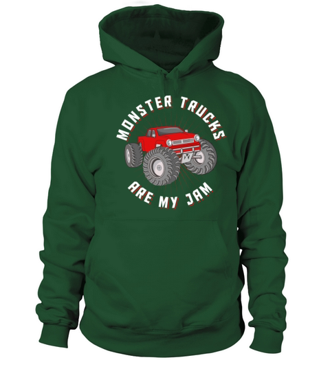 Retro Vintage Monster Trucks Aremy Women's Hoodie
