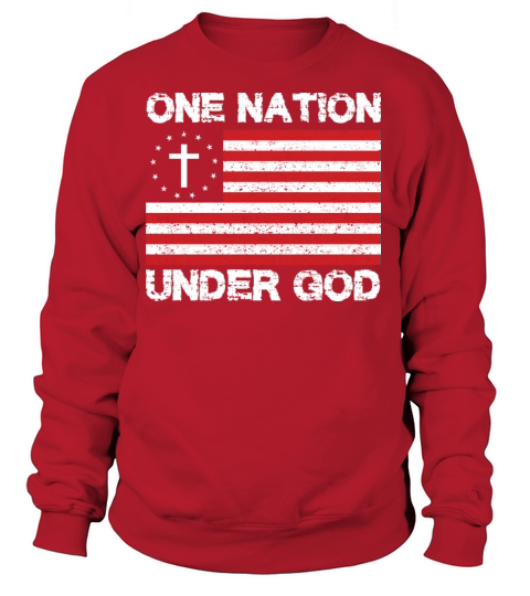 One Nation Under GOD Women's Sweatshirt