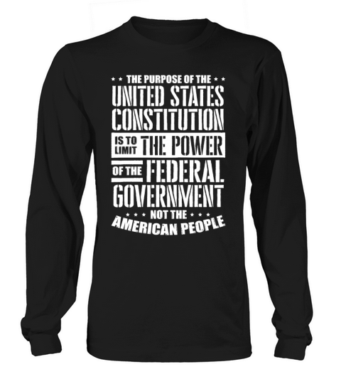 United Stated Constitution to limit the power Women's Long Sleeve