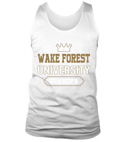 Wake Forest University Grandpa Great Gift For Grandparents Tank Top Unisex
