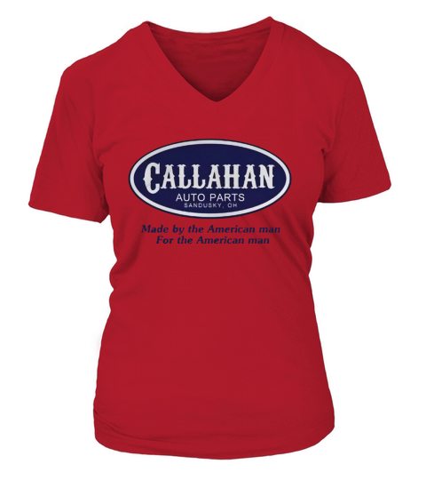 Tommy Boy Callahan Auto T-Shirt V-neck T-Shirt Woman