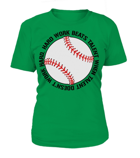 Hard Work Beats Talent Baseball shirt Women's T-Shirt