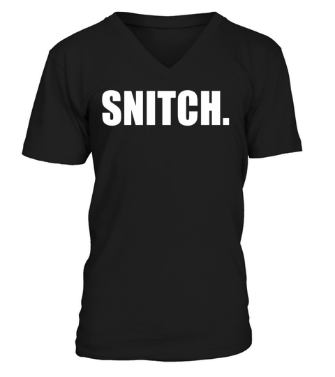SNITCH Men's V-Neck T-shirt