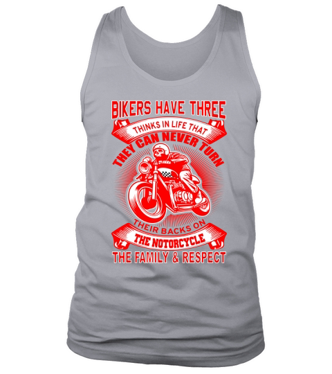 Bikers Can Never Turn Their Back On The Motorcycle Tank Top Unisex
