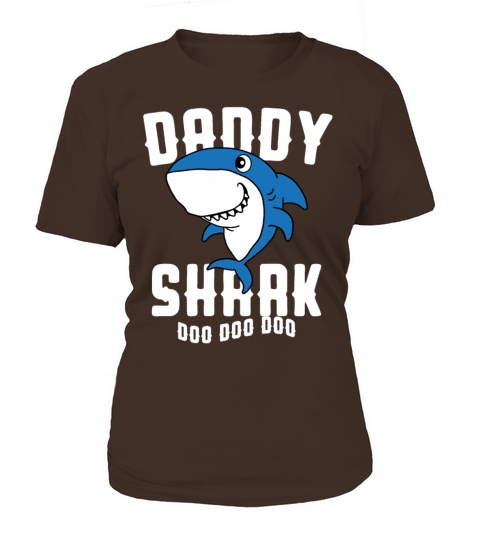 Daddy Shark Doo Doo Doo Halloween Christmas Gift Women's T-Shirt