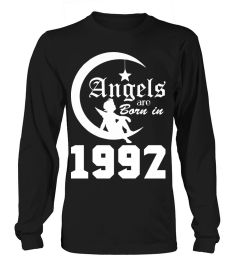 Angels are Born in 1992 Women's Long Sleeve