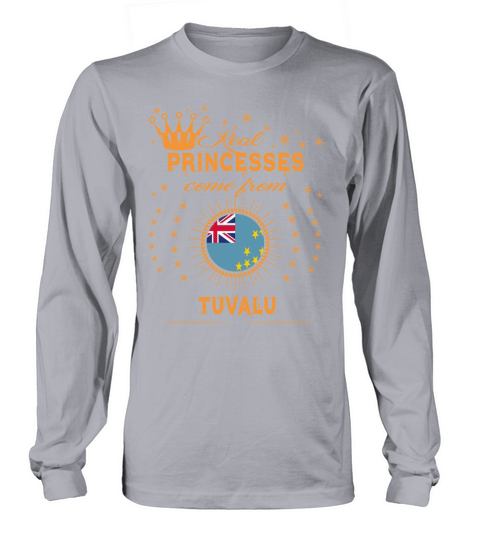love princesses come from TUVALU Women's Long Sleeve
