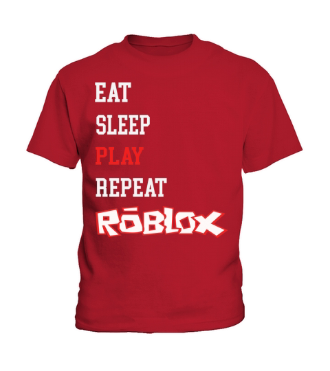 Roblox Eat Sleep Play Repeat Kids T-Shirt