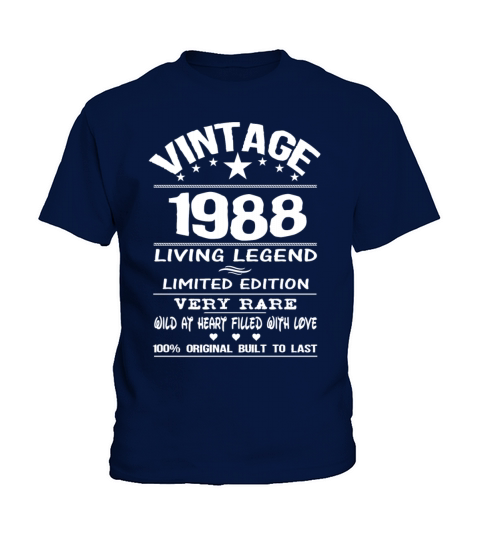 VINTAGE 1988 Kids T-Shirt