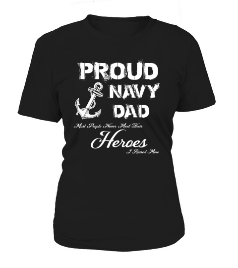 Proud Dad Navy Shirt Women's T-Shirt