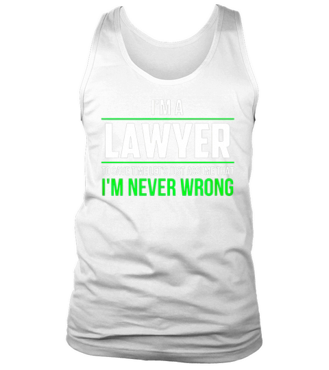 lawyer Tank Top Unisex