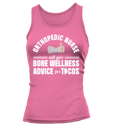 Orthopedic Nurse Tacos Ortho Nursing RN design Women's Tank Top