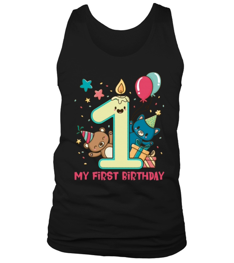 Birthday Baby - 1st Birthday Men's Tank Top