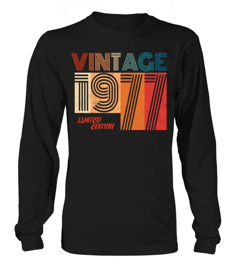 Vintage 1977 Men's Long Sleeve