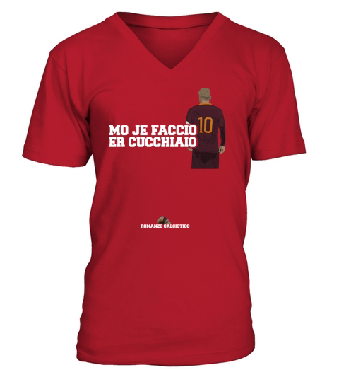 mo je faccio er cucchiaio V-Neck T-shirt