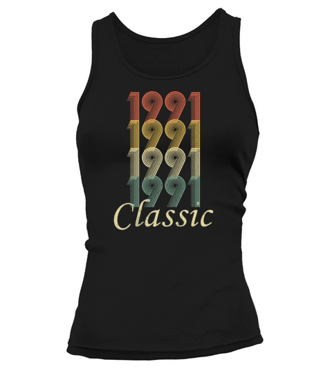 30th Birthday Vintage 1991 Gift Women's Tank Top