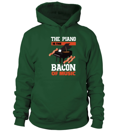 Piano The Piano Is the Bacon Of Music Women's Hoodie