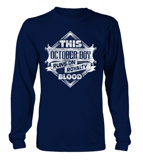 October Birthday Kings Octoberboy Gift Women's Long Sleeve