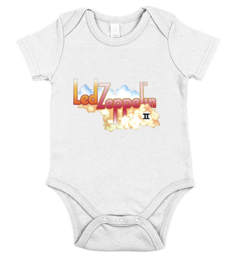Led Zeppelin Short Sleeve Baby One-Piece