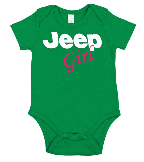 Jeep Girls T Shirt Short Sleeve Baby One-Piece