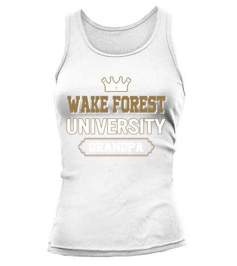 Wake Forest University Grandpa Great Gift For Grandparents Tank top Woman