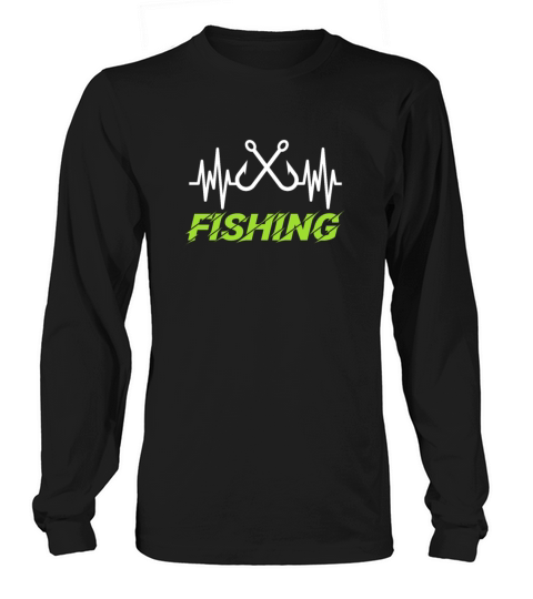 Fishing Heartbeat Women's Long Sleeve