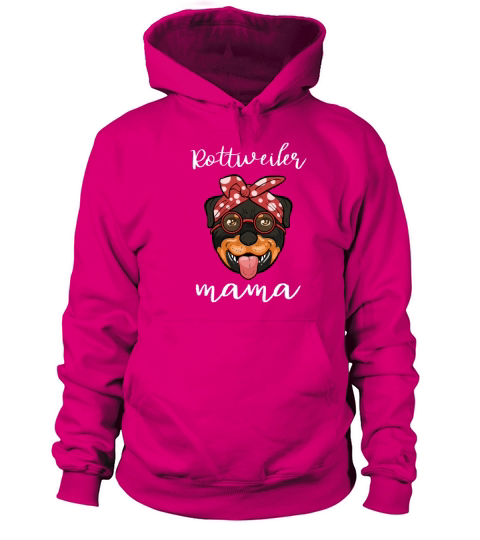 Rottweiler Mama Dog Rottie Owner Animal Friendly Women's Hoodie