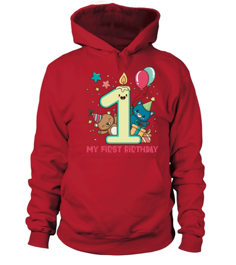 Birthday Baby - 1st Birthday Women's Hoodie
