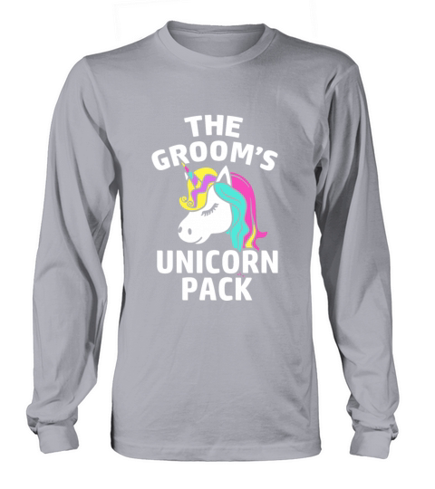 LGBT Pride Gay Bachelor Party Unicorn Pack Women's Long Sleeve