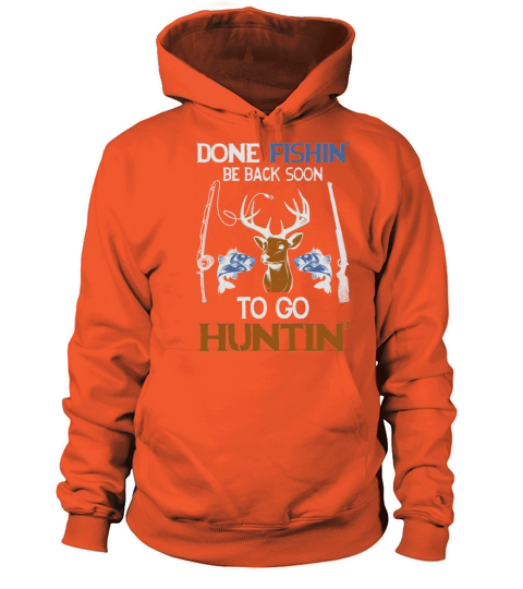 done fishin Women's Hoodie