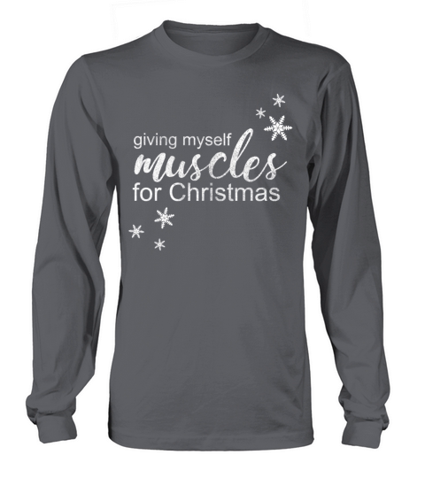 Muscles for christmas gift idea sports training Women's Long Sleeve