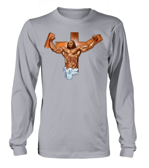 Come at me bro jesus Men's Long Sleeve