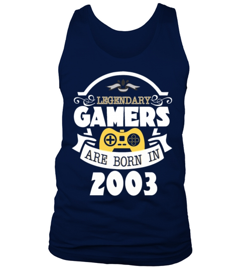 Legendary Gamers Are Born In 2003 Men's Tank Top