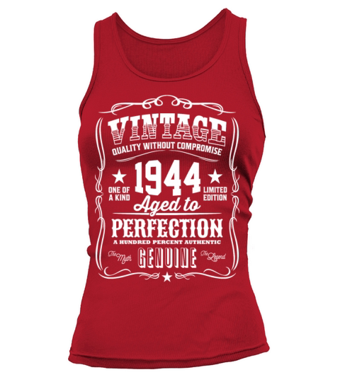 Vintage 1944 Aged to Perfection Tank top Woman