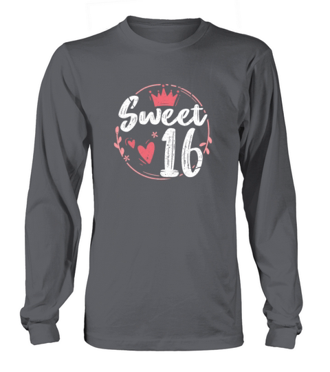 16th Birthday Sweet 16 Women's Long Sleeve