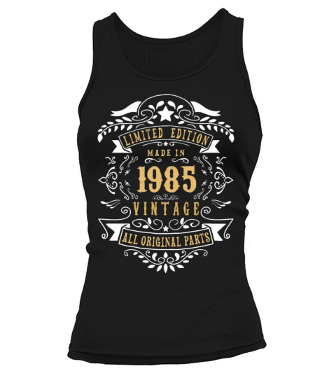 Limited Edition Made In 1985 Vintage Original Women's Tank Top