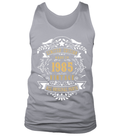 Limited Edition Made In 1985 Vintage Original Men's Tank Top