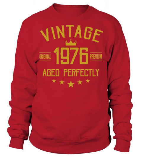 1976 - Vintage 1976 41 years old B-day 41st Birt Men's Sweatshirt