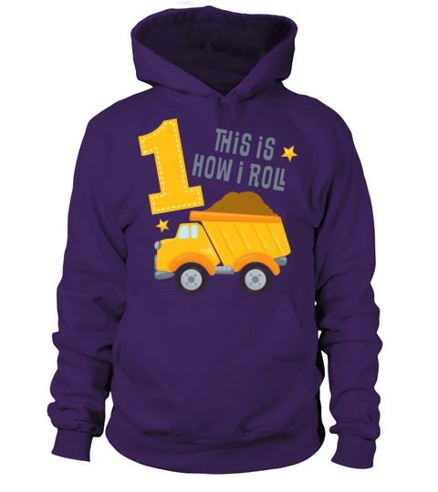 Dump Truck 1st Birthday Women's Hoodie
