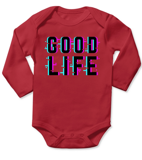 Happy life party birthday present Long Sleeve Baby One-Piece