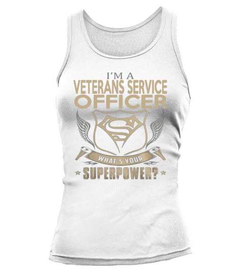 VETERANS SERVICE OFFICER Tank top Woman