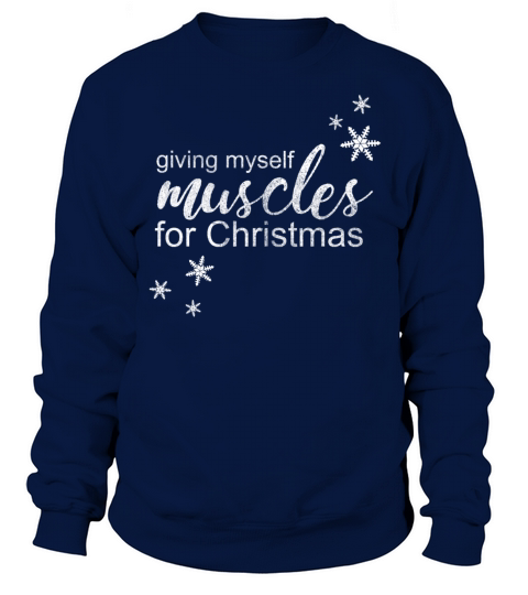 Muscles for christmas gift idea sports training Men's Sweatshirt